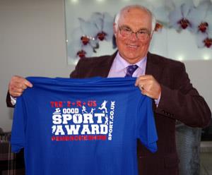 Barry - a really good sport, as recognised by PembrokeshireSport.co.uk a while ago!